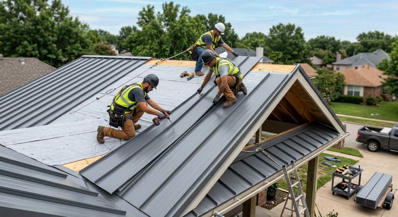 Aluminum Roof Installation in Perry, OH
