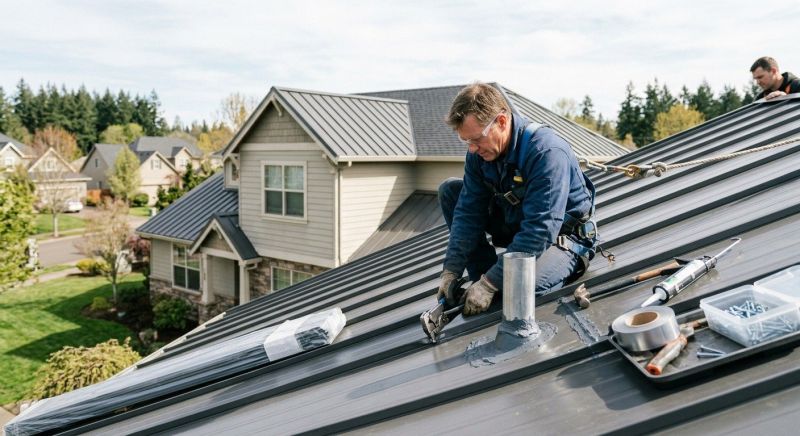 Aluminum Roofing Repair in Chardon, OH