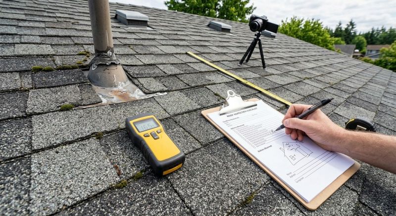 Asphalt Roof Inspection in Bristolville, OH