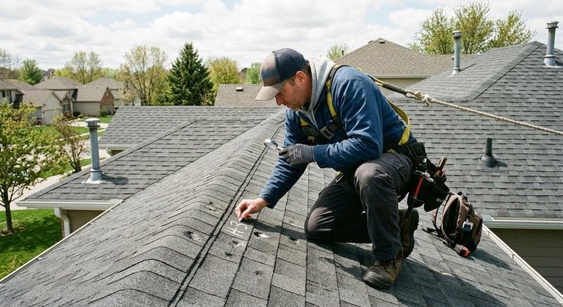 Asphalt Roof Inspection in Madison, OH