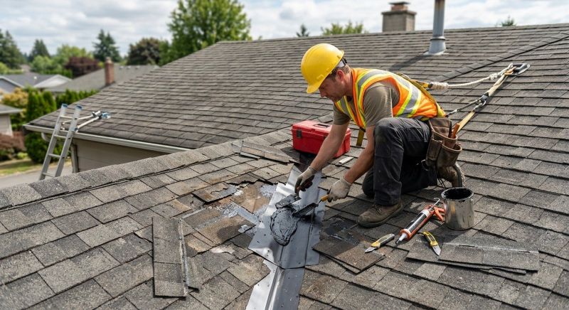 Asphalt Roof Leak Repair in Aurora, OH