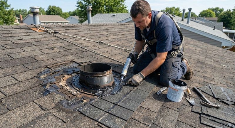 Asphalt Roof Leak Repair in Northfield, OH