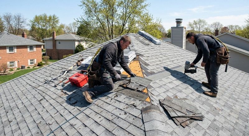 Asphalt Roof Repair in Hiram, OH