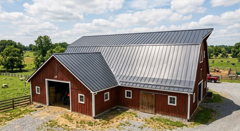Barn Roof Replacement in Middlefield, OH