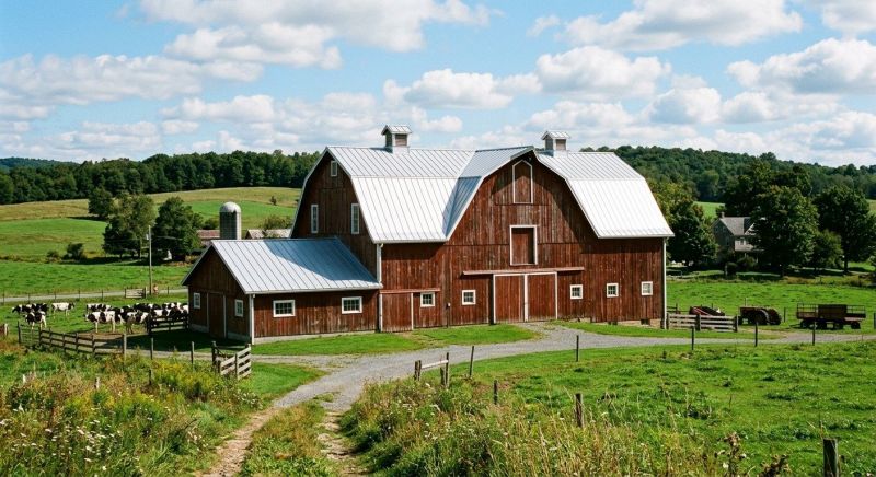 Barn Roof Replacement in Middlefield, OH