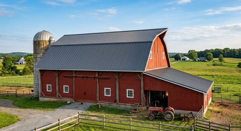 Barn Roof Replacement in Twinsburg, OH