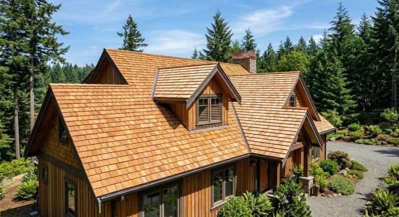 Cedar Roof Installation in Streetsboro, OH