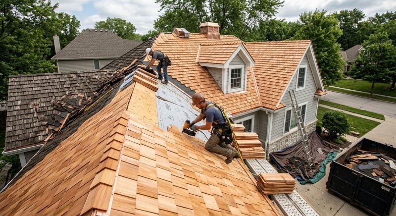 Cedar Roof Replacement in Euclid, OH