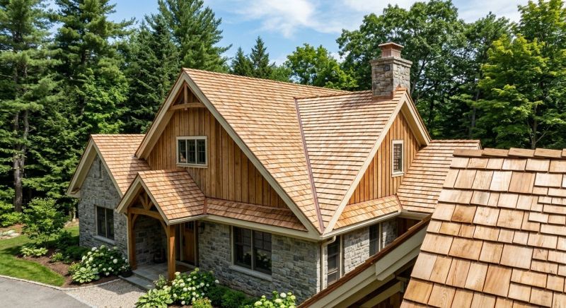 Cedar Shake Roof Construction in Beachwood, OH