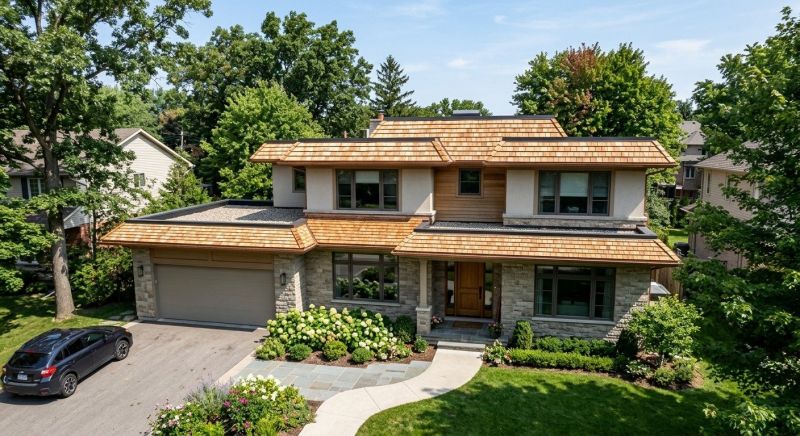 Cedar Shake Roof Construction in Wickliffe, OH