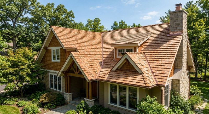 Cedar Shake Roof Construction in Willoughby, OH