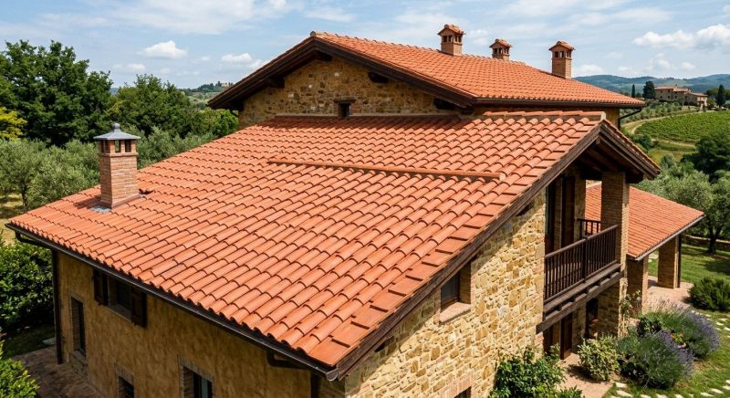 Clay Roof Installation in Geauga County, OH