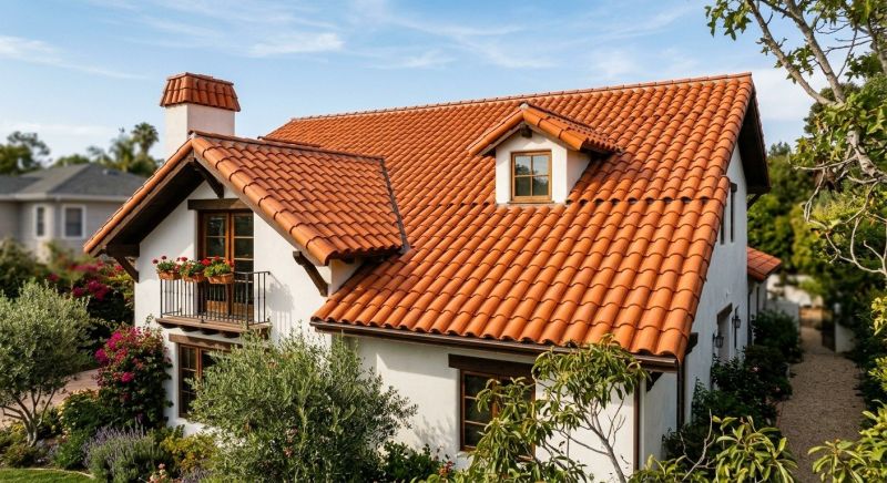 Clay Roof Installation in Newbury, OH