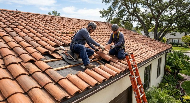 Clay Roof Leak Repair in Chardon, OH