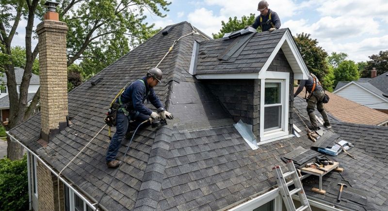 Collapsing Roof Repair in Chardon, OH