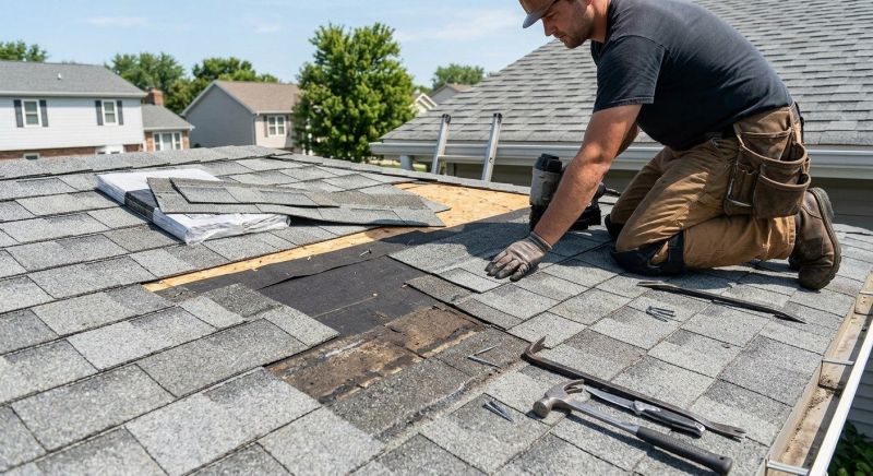 Composite Roof Repair in Chardon, OH
