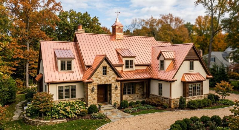 Copper Roof Repair in Chardon, OH