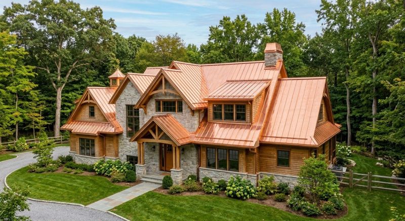 Copper Roof Repair in Chardon, OH