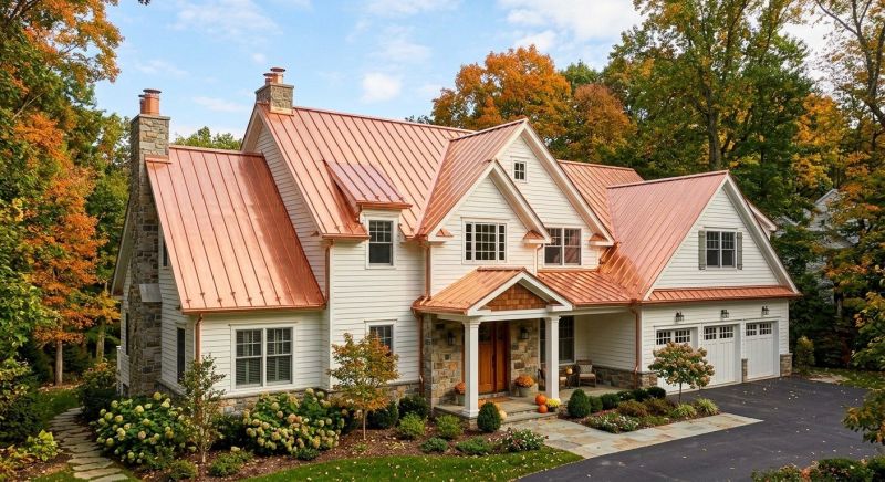 Copper Roof Replacement in Chardon, OH