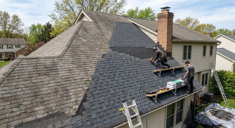 Damaged Roof Replacement in Wickliffe, OH