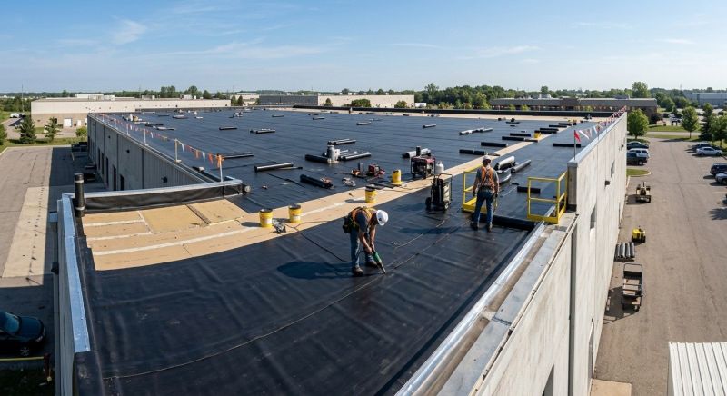 Epdm Roof Installation in Geauga County, OH