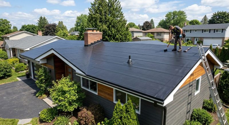 Epdm Roof Installation in Solon, OH