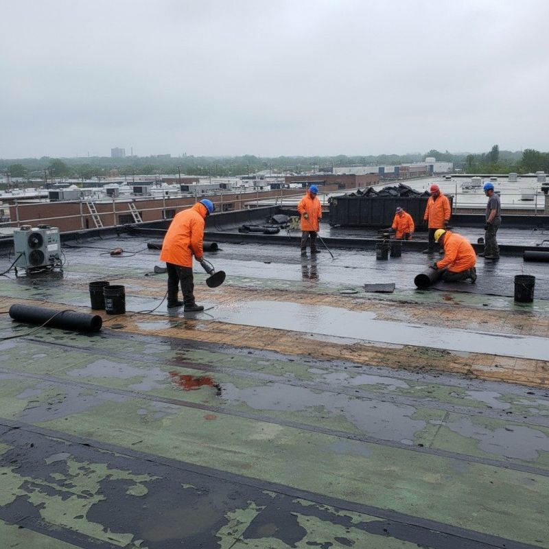 Flat Roof Repair in Mantua, OH