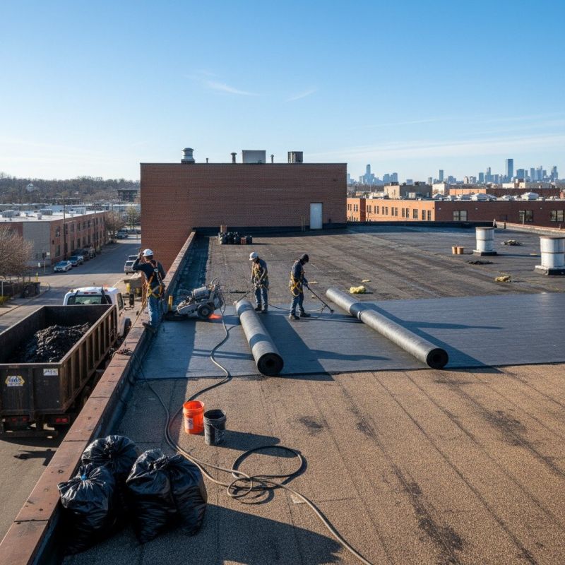 Flat Roof Replacement in Geneva, OH
