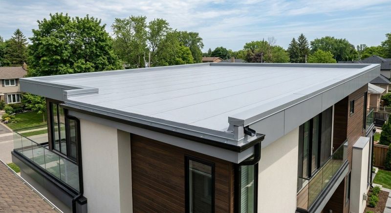Flat Roof Replacement in Newbury, OH