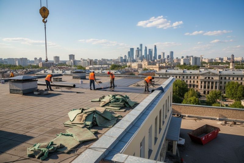 Flat Roof Replacement in Wickliffe, OH