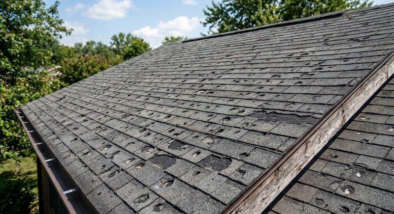Hail Damage Roof Repair in Newbury, OH