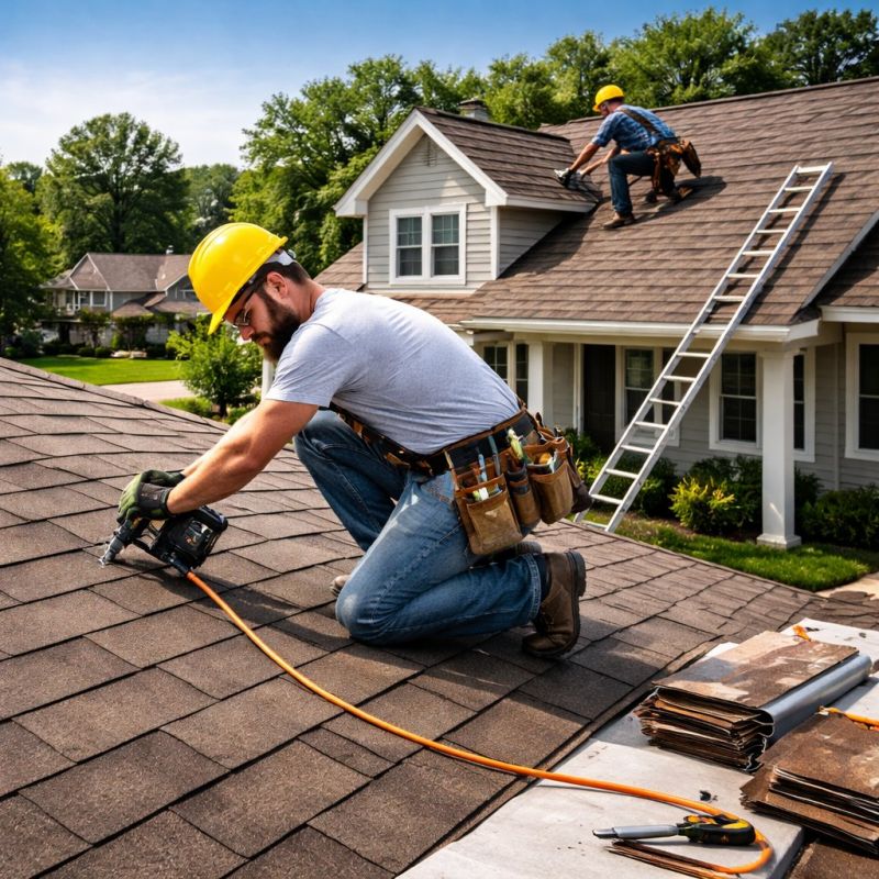 House Roof Installation in Aurora, OH