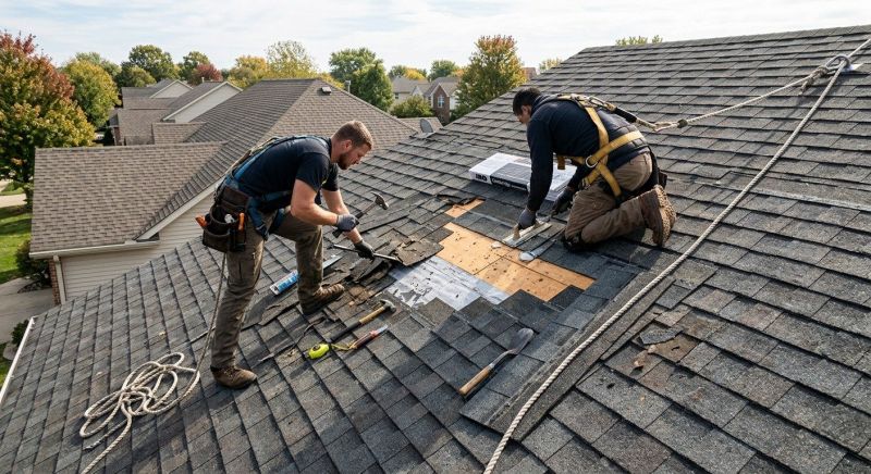 House Roof Repair in Hiram, OH