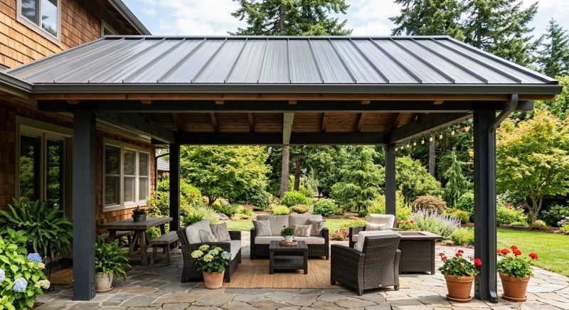 Metal Patio Roof Repair in Chardon, OH