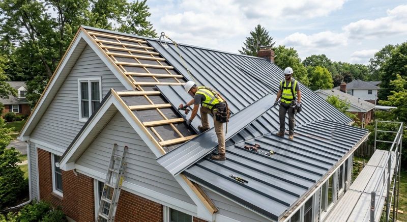Metal Roof Installation in Geauga County, OH