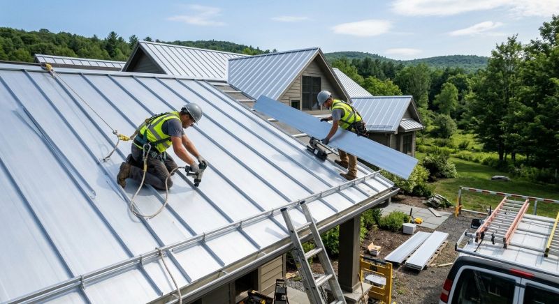 Metal Roof Installation in Chardon, OH