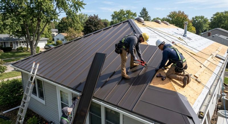 Metal Roof Installation in Painesville, OH