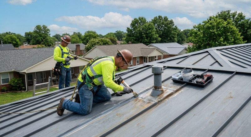 Metal Roof Repair in Beachwood, OH