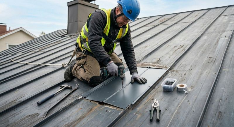 Metal Roof Repair in Northfield, OH