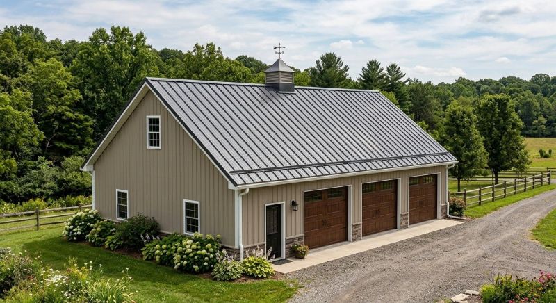 Pole Barn Roof Repair in Eastlake, OH
