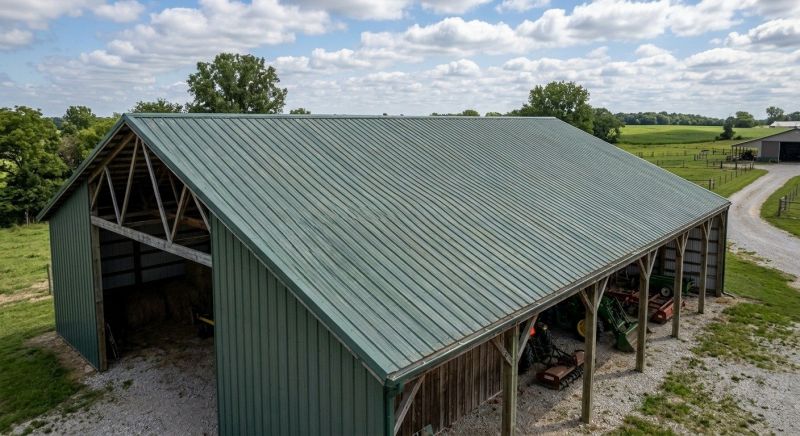 Pole Barn Roof Repair in Northfield, OH