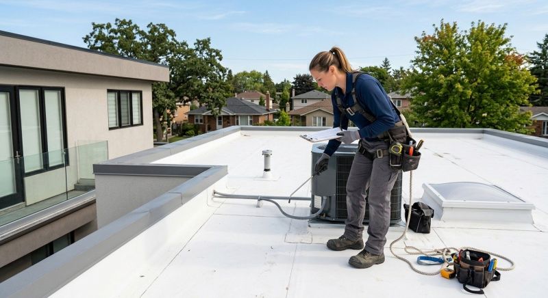 Pvc Roof Inspection in Chardon, OH
