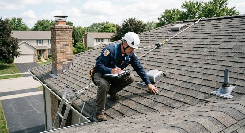 Real Estate Roof Inspection in Chardon, OH