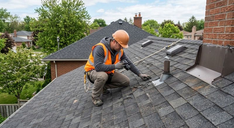 Roof Damage Inspection in Bedford, OH