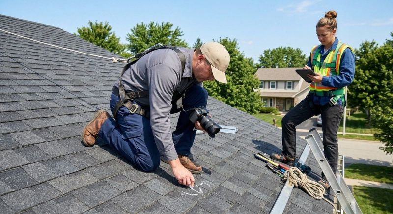 Roof Damage Inspection in Mentor, OH