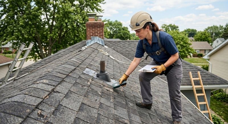 Roof Damage Inspection in Willoughby, OH