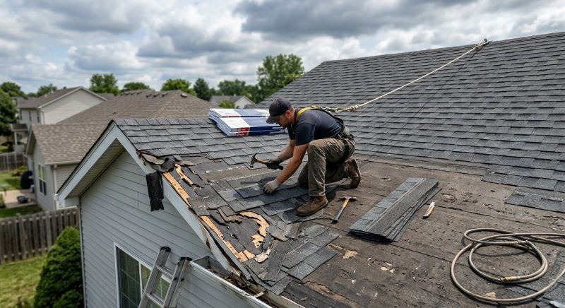 Roof Damage Restoration in Euclid, OH