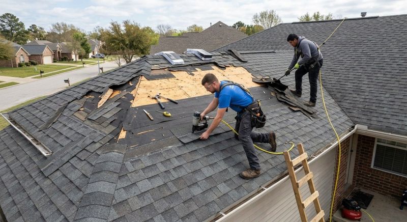 Roof Damage Restoration in Jefferson, OH