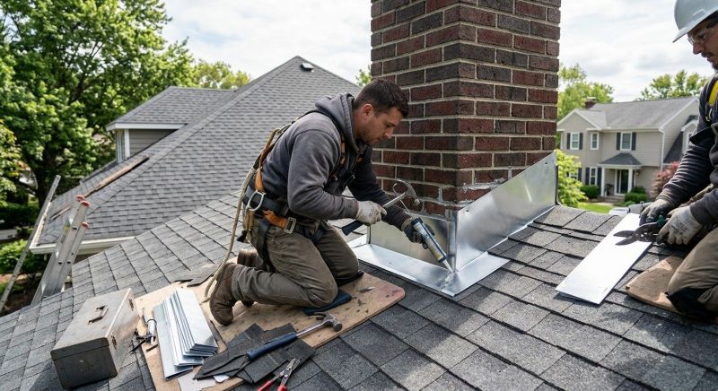 Roof Flashing Installation in Willoughby, OH