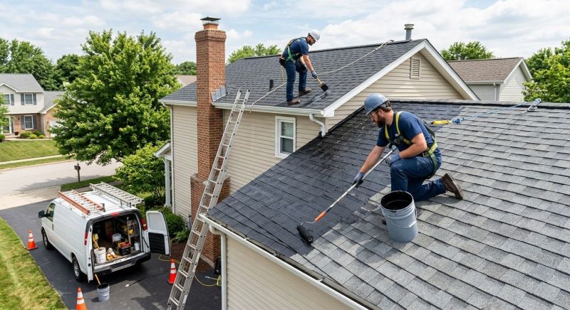 Roof Sealing in Cleveland, OH